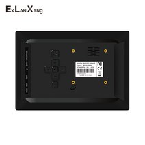 전자액자 디지털액자 스마트액자고화질 사진 멀티미디어 플레이어 MP3 알람 시계 선물 디지털 프레임 크, 01 Black_01 EU 플러그