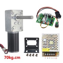 감속기 감속모터 5840-31ZY 12V 24V DC 모터 웜기어 자동 잠금 고 토크 34-70kg 커튼 기계 빌보드 가정용 장비, 12V 260rpm, Package E