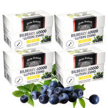 사은품+피터앤존 뉴질랜드 빌베리 60000mg+루테인 25mg 60캡슐, 빌베리 루테인 60캡슐 4개