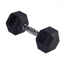 에르고기어 EG 고무 육각 뎀벨 아령 5KG