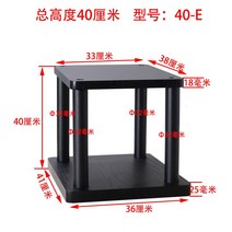 잘생쁨 스피커 받침대 우퍼 스탠드 거치대 바닥 소음 방음, 높이 40cm 40-E
