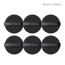 뷰티피플 철벽녀 절대 쿠션 블랙 퍼프 루비셀 3p 세트, 2세트