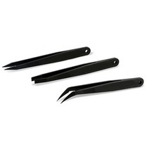 SMART3D 3종 정전기 열전도 차단 정밀 다용도 핀셋 세트 (전자기기 컨덕티브) SM-104