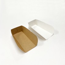 종이 핫도그 홀더(소) 100개, 무지