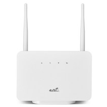 범용 잠금 해제 4G LTE CPE 라우터 모뎀 RJ45 LAN WAN 외부 안테나 무선 핫스팟 Sim 카드 슬롯 EU 플러그, White