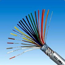 [폴리에이브이] UL2464 RS232 2C 24AWG 커팅 쉴드 케이블-1M, 상세내용표시