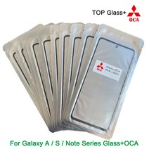 휴대폰액정수리 폰수리 LCD 10 개/몫 유리 OCA 삼성 전자 A10 A20 A30 A40 A50 A60 A70 A80 A90 S10e S10 S20 S21 S22 FE 터치, [16] S20 FE 2022