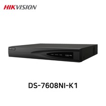하이크비전 DS-7608NI-K1 800만화소 IP 네트워크 8채널 NVR 녹화기, DS-7608NI-K1 (2TB 포함)