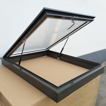 개폐형 지붕창 천장 지붕 리프트 창문 알루미늄 채광창 옥상방 다락방 지하, 78x98cm(배수보드 없음) 환기용