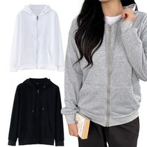 간절기 무지 후드집업 기본후드 학생후드