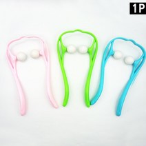 목근육풀기 목라인 미니안마기 뭉친목 풀어주는 롤러 지압기 롤러맛사지기 효도선물, 상세페이지참조