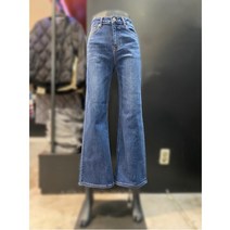 잠뱅이 W몰 잠뱅이 AN1DNE265 여성 미디엄블루 루즈핏 부츠컷 청바지
