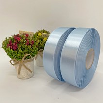 포장 리본 끈 제이제이리본 고밀도주자 45M 2롤 76칼라 (3mm 5mm), 5mm, 진하늘