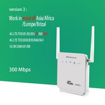 Benton 홈 휴대용 무선 와이파이 라우터 4G 안테나 Lte 어댑터 잠금 해제 키네틱 CPE VPN WPS SIM 카드 포함 300Mbps Cat4 D921, 2.US Plug - For EU Edition