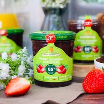 프로방스 수제 유기농 딸기 스프레드 딸기잼 350g, 프로방스 수제 유기농 블루베리잼 350g