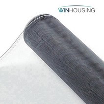 윈하우징 화이바글라스 미세먼지차단 방충망 보수 셀프시공, 미세에코망 100폭x20cm검정