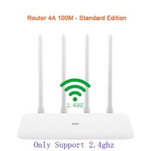 샤오미-라우터 4A 기가비트 에디션 100M 1000M 2.4GHz 5GHz 와이파이 롬 16MB DDR3 64MB 128MB 고성능 4 안테나 원격 Mi 앱 제어, ADD Universal plug_100M