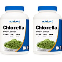 클로렐라 240캡슐 2병, 단품, 단품