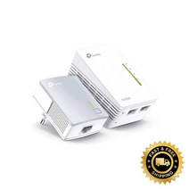 TP-Link TL-WPA4220KIT 와이파이 전력선 확장 시작 키트 300Mbps AV600, 한개옵션0