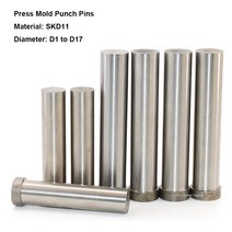 골프존비전홈 에이틴에이치 10PCS 프레스 금형 SKD11 프레스핀 부품 T대 어깨, 3.D1 - L60