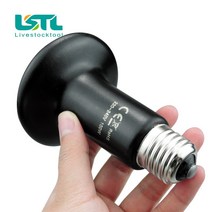 원적외선 히터 전기 난로 e27 열 램프 애완 동물 파충류 세라믹 난방 램프 220v, 75w 미니