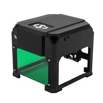 3000mW 휴대용 레이저 각인기 조각기 로고 마킹 텀블러 가죽 유리 아크릴, 한국, black, 레이저각인기