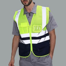 비투비월드 360도 야광 반사 메쉬 안전조끼(XXL) 반사띠작업조끼