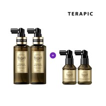 [테라픽] () 프리미엄 헤어토닉 시너지 더블 업 대용량 2통+휴대용 2통, 1세트