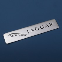 자동차 익스테리어 용품 재규어 xf xe xj f-pace x-type s-type f-type i-pace xk xel xfl f-pace e-pace 용 1pcs 3d 금속, 재규어를 위해