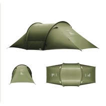 TFS TENTS 요토플러스 텐트 야외 캠핑 경량 방수 럭셔리 터널텐트 고고고 아웃도어, 클라우드로드 - 브라운(이너텐트 없음)