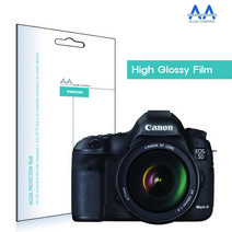 캐논 EOS 5D Mark3 고광택 보호필름 전면1장 상판1장