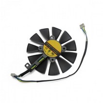 88mm FDC10U12S9-C RX580 RX570 RX470 4 핀 쿨러 팬 AREZ ASUS Radeon RX 470 570 580 원정 OC 그래픽 카드 냉각 팬, 1PCS1 aliexpress