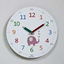 키다리 저소음 교육용 시계 260, 코끼리