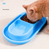 딸기아빠 길고양이 밥그릇 길냥이 개미방지 개미퇴치 그릇 강아지 고양이 사료, 그레이소01370LDP