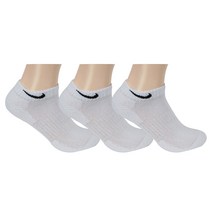 (정품)나이키 양말세트-스포츠양말-패션양말-로우 양말(SX7670-100) 3팩, 화이트