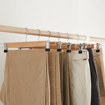 한샘 데일리원목 바지걸이 3P 바지 옷걸이 집게 정리 치마걸이 수납 보관 청바지, 본품(LIV13A1)