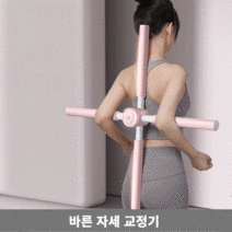 HH필라테스 자세교정 몸매관리 요가 보조기 막대기 허리 어깨 체형교정 스트레칭봉 힙업, 교정기