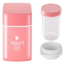 핑수 그릭요거트 유산균 만들기 메이커, 안심 메이커 핑크