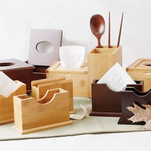 우드 나무 냅킨케이스 냅킨통 업소용 식당 냅킨꽂이, 선택09-대나무 냅킨케이스 노아, 1개, 1개