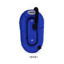 백플레이트 부력조절기 다이빙, 39.사파이어 블루+알루미늄 판