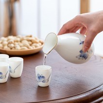 일본술잔 전통주잔 사케잔도쿠리세트 니혼슈, 디자인 A