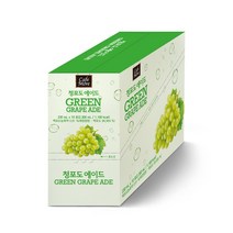 [카페모어] 청포도에이드 (230ml 10개입) 청량감이 매우 좋은 프리미엄 청포도, 10개입
