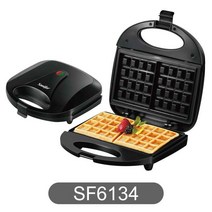 미니붕어빵기계 전기 타코야끼기계 Sonifer-750W 와플 메이커 버블 에그 케이크 오븐 요리 주방 가전 아침 식사 기계 냄비 아이언 베이킹 팬, 01 Waffle Make_02 UK