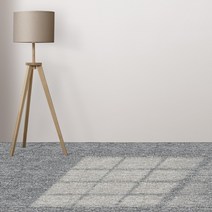 타일카페트 50X50cm 4장/조각 타일매트 미끄럼방지 방음 상가 사무실 거실 현관 카펫트바닥 셀프리모델링, 모던그레이 4장