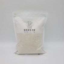 국산 호밀가루, 1kg, 1개