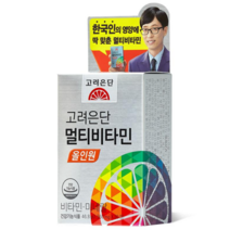 [ 고려은단 ] 유재석 광고 모델 멀티 비타민 미네랄 올인원 종합 영양제 수험생 중년 남자 여자 항산화 활력 충전 에너지 피로 회복 칼슘 마그네슘 아연 비타민 A B C D E, 30정 X 6박스, 6개