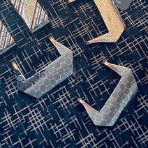 TINB 전도성 U자형 걸쇠 개성 스트랩 오리지널 EDC 액세서리 장난감 22mm, 22mm Buckle