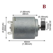 미니 260 모터 DC 3-12V 전기 기계 도구 고속 장난감 자동차 팬 소형 DIY 저전압 드롭 선박, [01] A