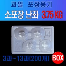 과일포장용 소포장 난좌 (배/사과/복숭아), 6과, 200개