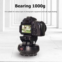 카메라 동조기 yt-1200 자동 전동 헤드 360º 회전 파노라마 안정기 원격 제어 팬 틸트 비디오 삼각대 안정기 전화, 없음